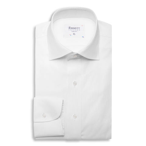 White Pinpoint Shirt