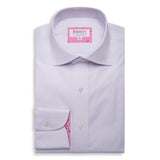 Purple Pinpoint Shirt