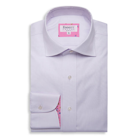 Purple Pinpoint Shirt