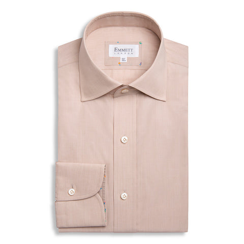 Beige End On End Shirt