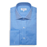 Blue Anti-Wrinkle Oxford Shirt