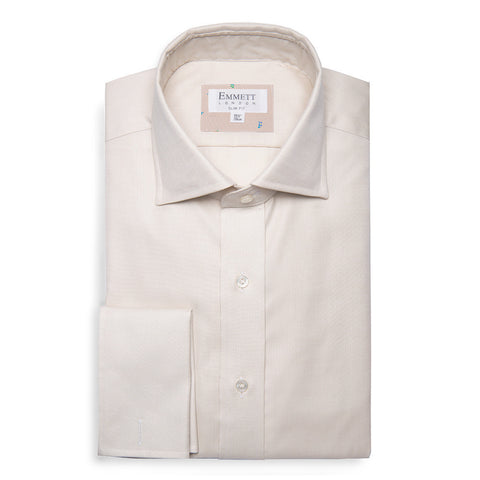 Off White Anti-Wrinkle Shirt