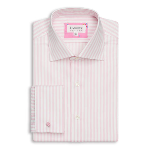 Pink & White Stripe Shirt