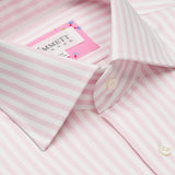 Pink & White Stripe Shirt