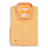 Orange & White Stripe Shirt