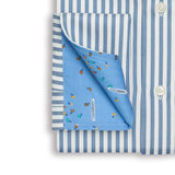 Blue & White Stripe Shirt