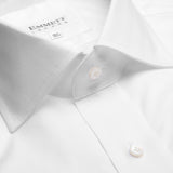 White Herringbone Shirt