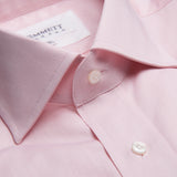 Pink Herringbone Shirt