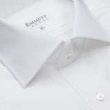 White Poplin Anti-Wrinkle Shirt
