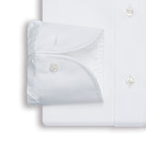 White Poplin Anti-Wrinkle Shirt