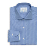Dark Blue Twill Anti-Wrinkle Shirt