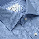 Dark Blue Twill Anti-Wrinkle Shirt
