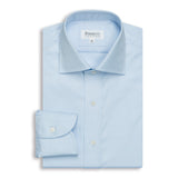 Light Blue Twill Anti-Wrinkle Shirt