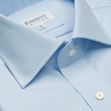 Light Blue Twill Anti-Wrinkle Shirt