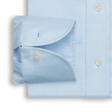Light Blue Twill Anti-Wrinkle Shirt