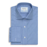 Dark Blue Twill Anti-Wrinkle Shirt