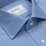 Dark Blue Twill Anti-Wrinkle Shirt
