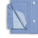 Dark Blue Twill Anti-Wrinkle Shirt