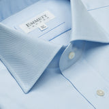 Light Blue Twill Anti-Wrinkle Shirt