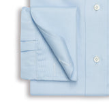 Light Blue Twill Anti-Wrinkle Shirt