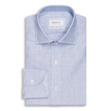 Blue Cotton Linen Shirt