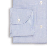 Blue Cotton Linen Shirt