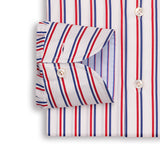 Red, White & Blue Striped Shirt
