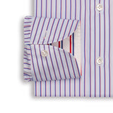 Blue & Red Striped Shirt