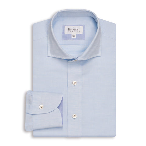 Light Blue Summer Twill Shirt