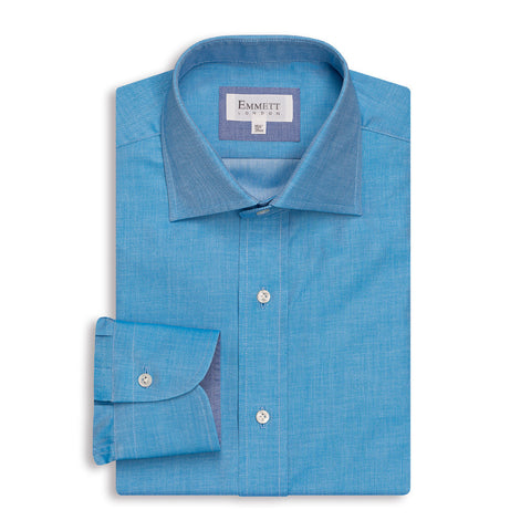 Blue Summer Twill Shirt