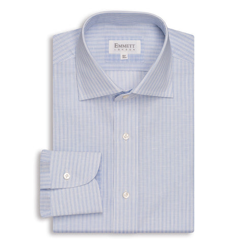 Blue & White Striped Shirt