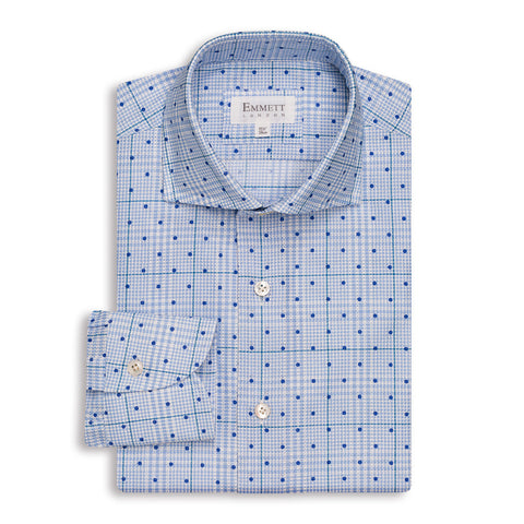 Polkadot & Check Airtex Shirt