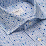 Polkadot & Check Airtex Shirt