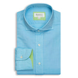 Electric Blue Linen Shirt