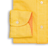 Warm Yellow  Linen Shirt