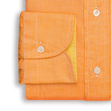 Orange Linen Shirt