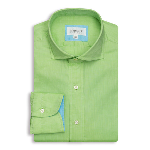 Green Linen Shirt
