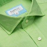 Green Linen Shirt