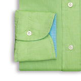 Green Linen Shirt