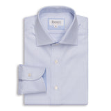 Dashed Blue Striped Shirt