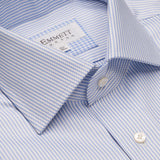 Dashed Blue Striped Shirt