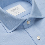 Light Blue Textured Shirt