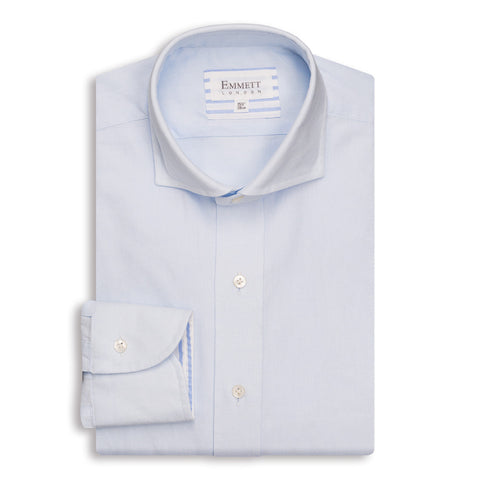Blue Formal Chambray Shirt