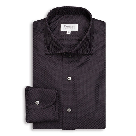 Black Royal Pique Shirt