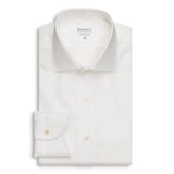 White Twill Super Slim Shirt