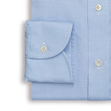 Blue Twill Super Slim Shirt