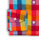 Multi Coloured Check Shirt