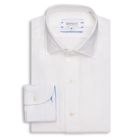 White Linen Shirt