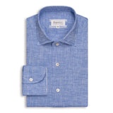 Blue Washed Linen Shirt