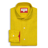 Mustard Linen Shirt